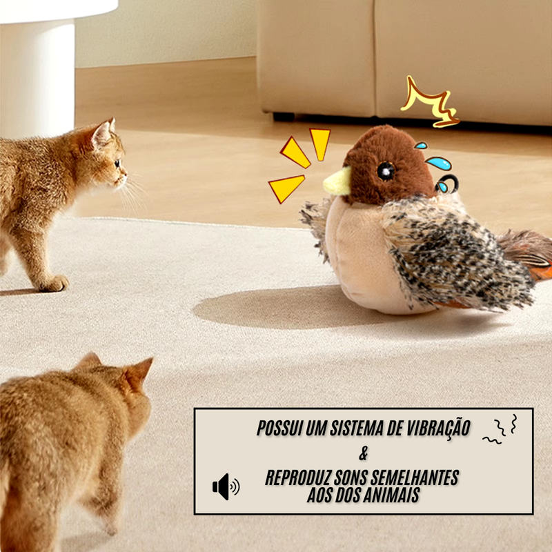Brinquedo Interativo - Passarinho Para Gatos