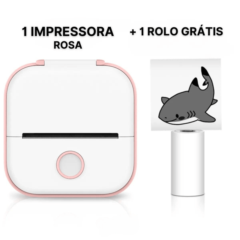 Mini Impressora Portátil + BRINDE