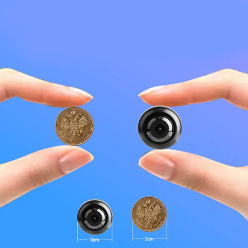 Mini Câmera de Segurança UltraView - Visão Espiãn Ultra HD + Brinde
