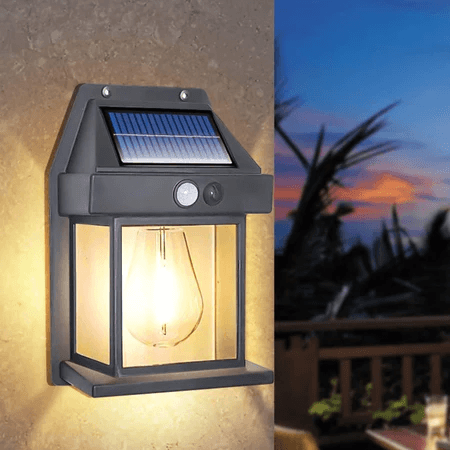 Lâmpada Solar - LumiSol LED Inteligente com Sensor de Movimento