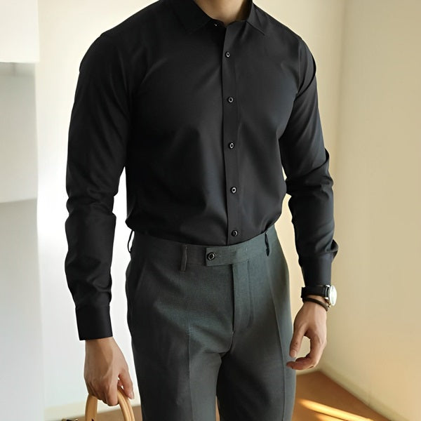 Camisa Social Lisa - Tecido Ultra-Tech