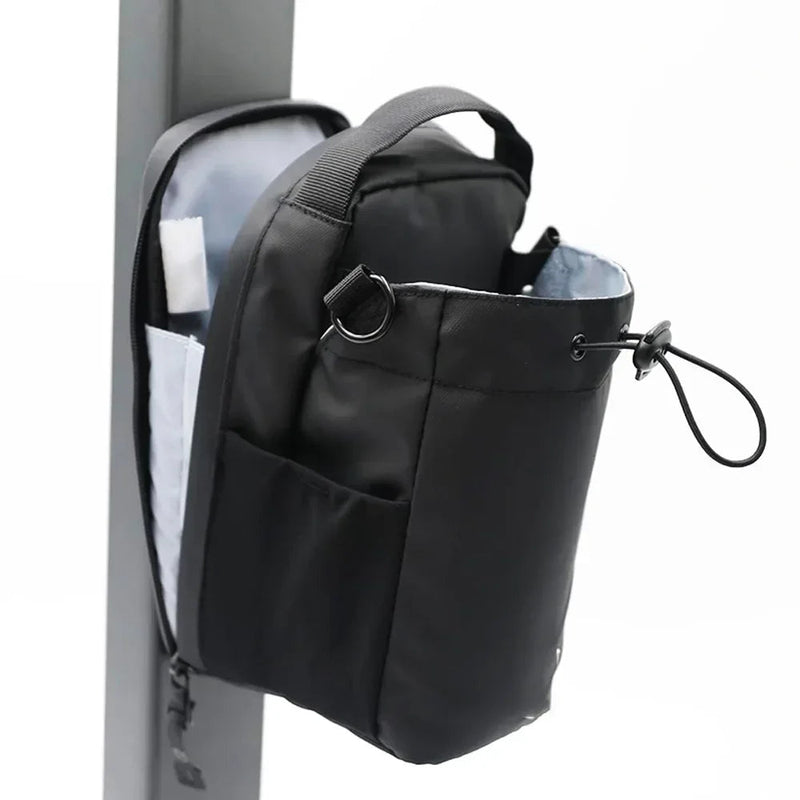 Bolsa Bag Premium Tech Magnética  - Porta Garrafa, Chaves e Celular Com Ímã Forte