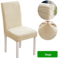 Kit Premium Capas de Cadeira Impermeável - Tecido Jacquard