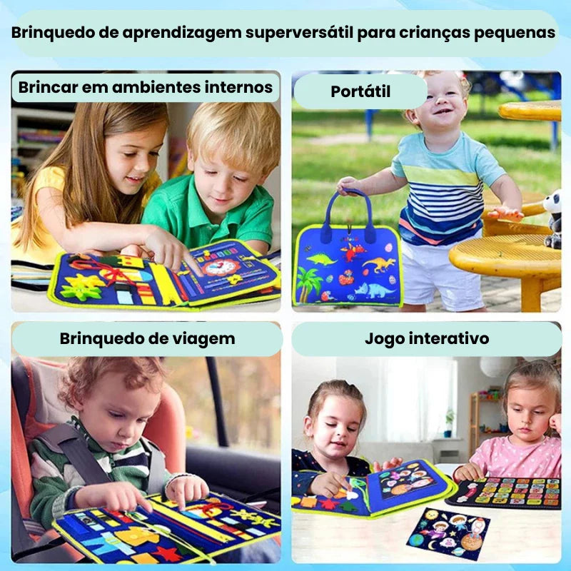 Brinquedo Montessori Sensorial - Para Desenvolvimento Infantil