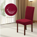 Kit Premium Capas de Cadeira Impermeável - Tecido Jacquard