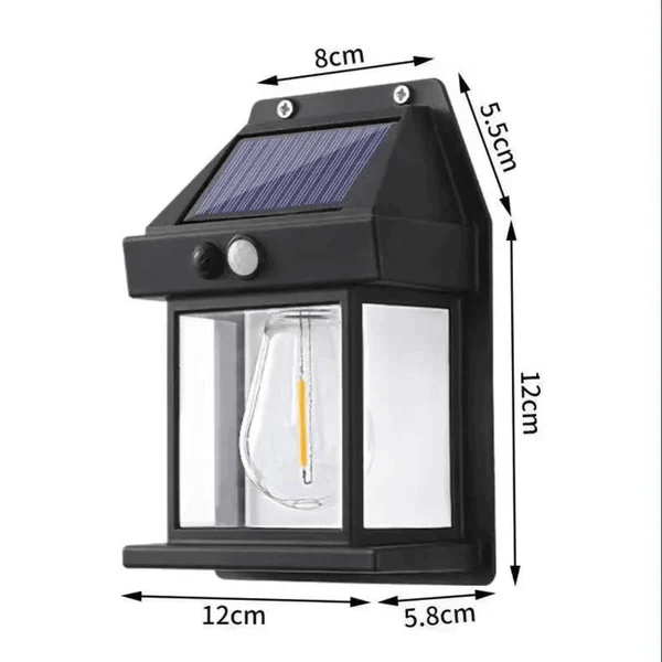 Lâmpada Solar - LumiSol LED Inteligente com Sensor de Movimento