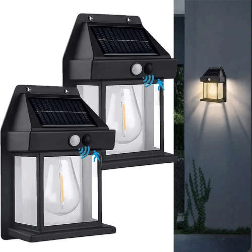 Lâmpada Solar - LumiSol LED Inteligente com Sensor de Movimento