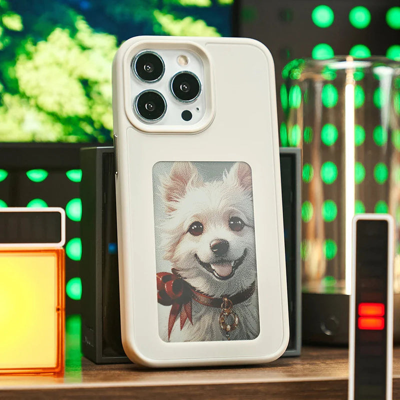Capa de Celular Inteligente que Imprime Foto NFC E-INK