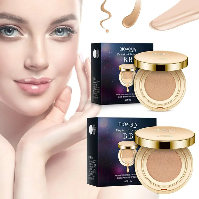 Base BioAqua Profissional - Alta Cobertura à Prova D'água [Compre 1 & Leve 2 + Brinde]