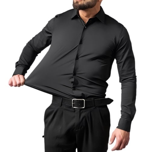 Camisa Social Lisa - Tecido Ultra-Tech