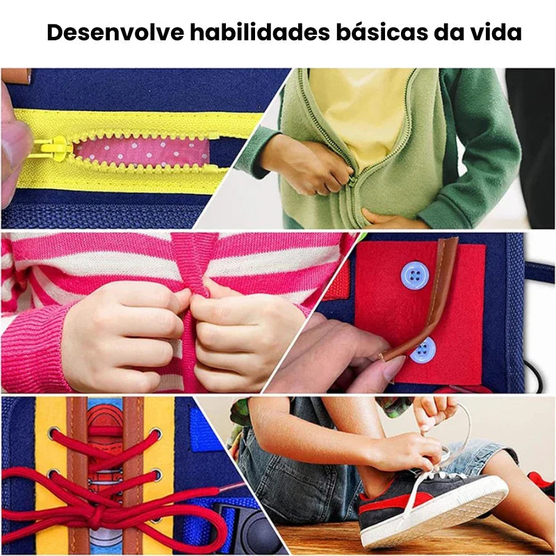Brinquedo Montessori Sensorial - Para Desenvolvimento Infantil