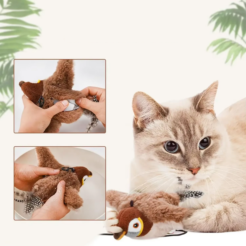 Brinquedo Interativo - Passarinho Para Gatos
