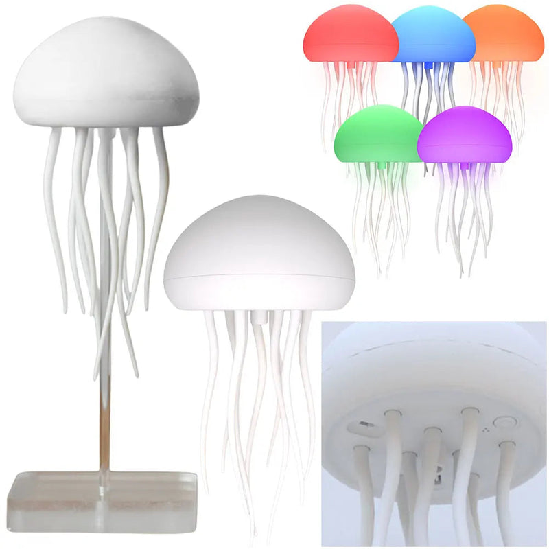 Luminária de Mesa Água-Viva | Luminária Sensorial para Relaxamento