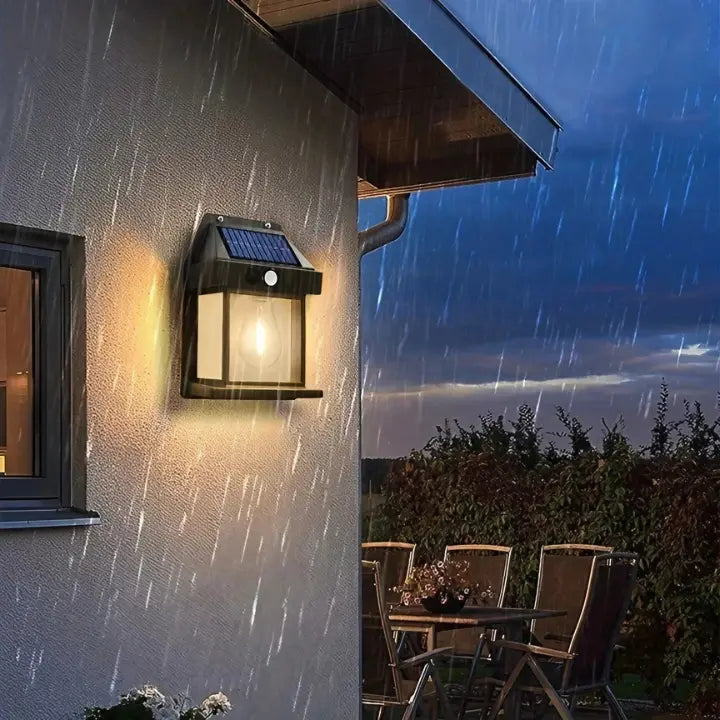 Lâmpada Solar - LumiSol LED Inteligente com Sensor de Movimento