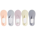 5 Pairs/Lot Socks Women's Summer Ultra-thin Invisible Low Cut Silicone Anti-slip Mesh No Show Ice Silk Solid Boat Socks