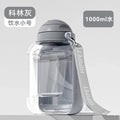 New dog ton ton large capacity pet out drinking pot cat water dispenser portable water cup water and food integrated bowl