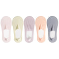 5 Pairs/Lot Socks Women's Summer Ultra-thin Invisible Low Cut Silicone Anti-slip Mesh No Show Ice Silk Solid Boat Socks