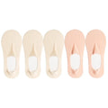 5 Pairs/Lot Socks Women's Summer Ultra-thin Invisible Low Cut Silicone Anti-slip Mesh No Show Ice Silk Solid Boat Socks