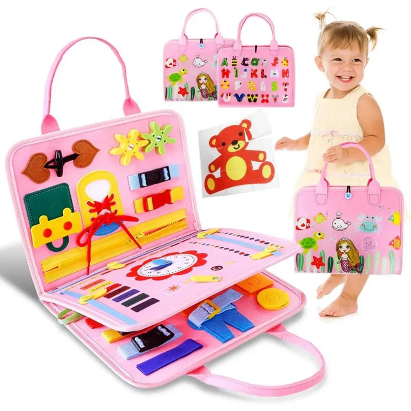 Brinquedo Montessori Sensorial - Para Desenvolvimento Infantil