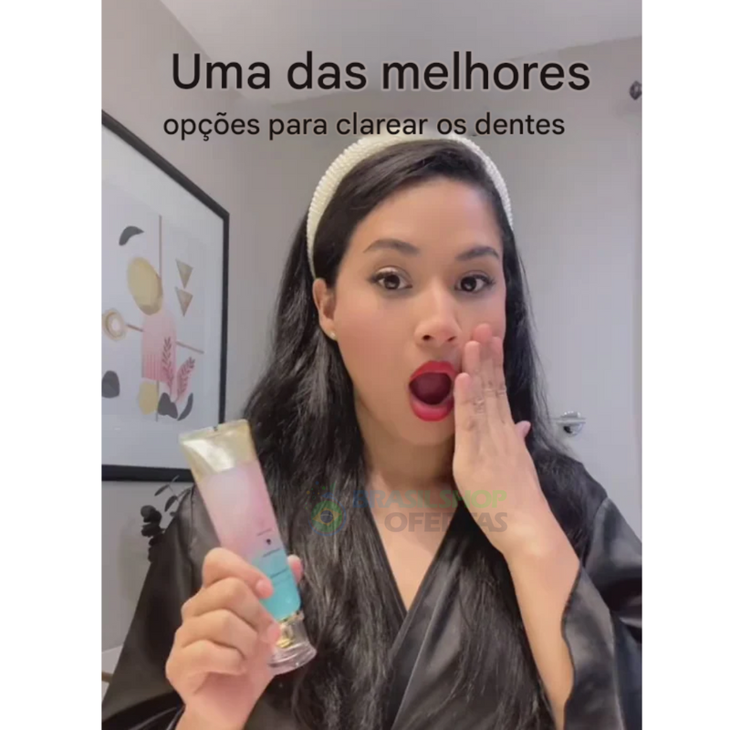 BodyAccel - Creme Dental Clareador com Niacinamida