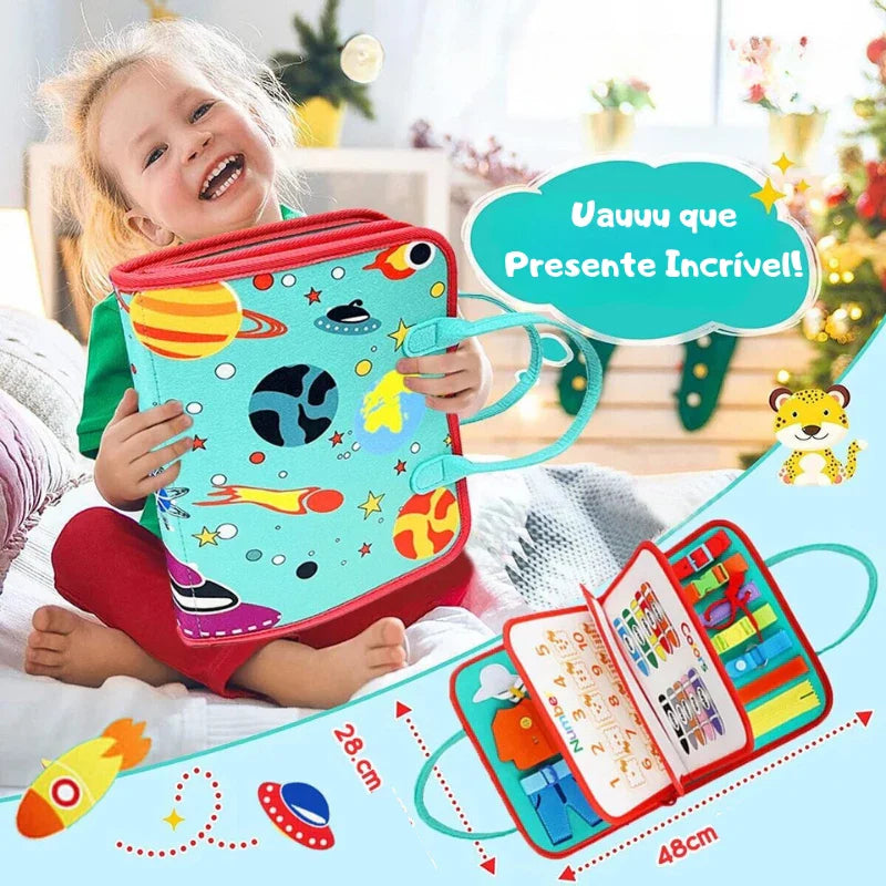 Brinquedo Montessori Sensorial - Para Desenvolvimento Infantil
