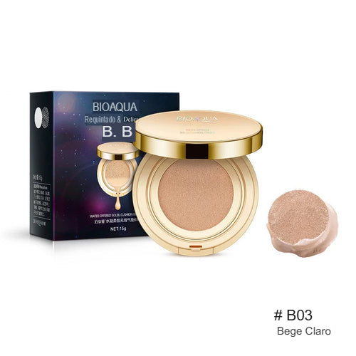 Base BioAqua Profissional - Alta Cobertura à Prova D'água [Compre 1 & Leve 2 + Brinde]